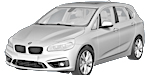 BMW F45 U2865 Fault Code